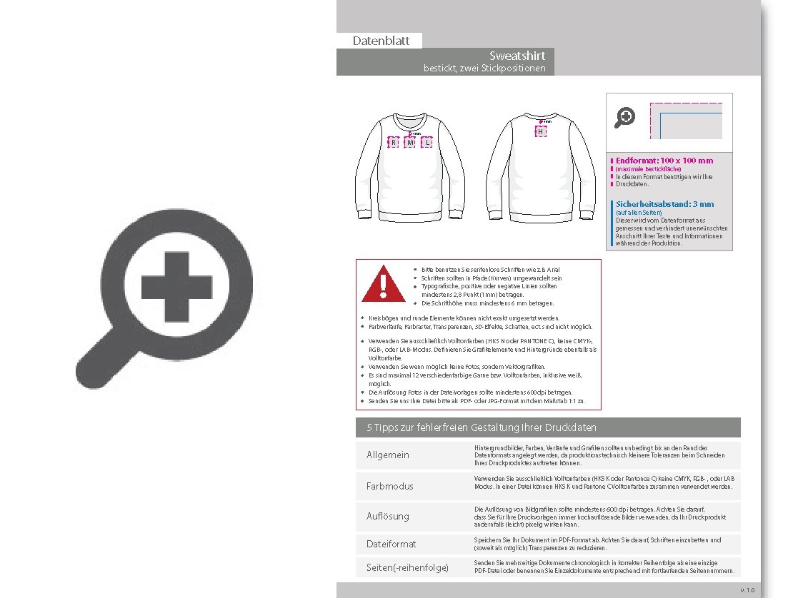 Product Bild sweatshirt_kinder__basic_-_mit_zwei_stickpositionen